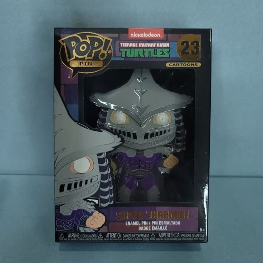 Funko Pop! Pin Teenage Mutant Ninja Turtles Super Shredder #23 NEW